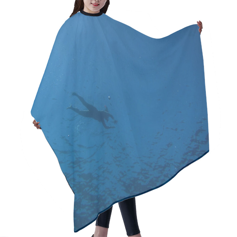 Personality  Woman From The Depths Hair Cutting Cape