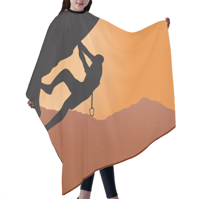 Personality  Rock Climbing Hair Cutting Cape