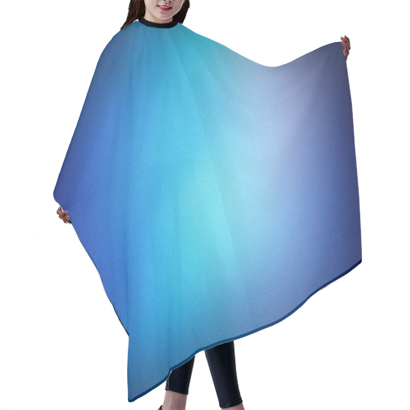 Personality  A Vibrant Gradient Background Transitioning From Deep Blue To Light Blue. Perfect For Modern Designs, Presentations, And Digital Projects Requiring A Sleek, Calming Aesthetic Hair Cutting Cape