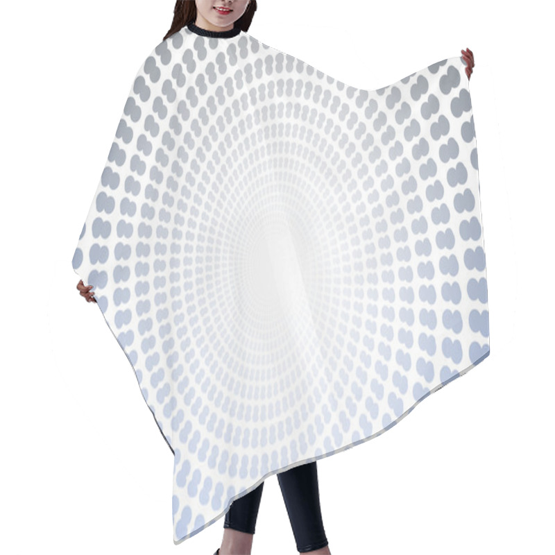 Personality  Zoom Blue Copyspace Backdrop Hair Cutting Cape