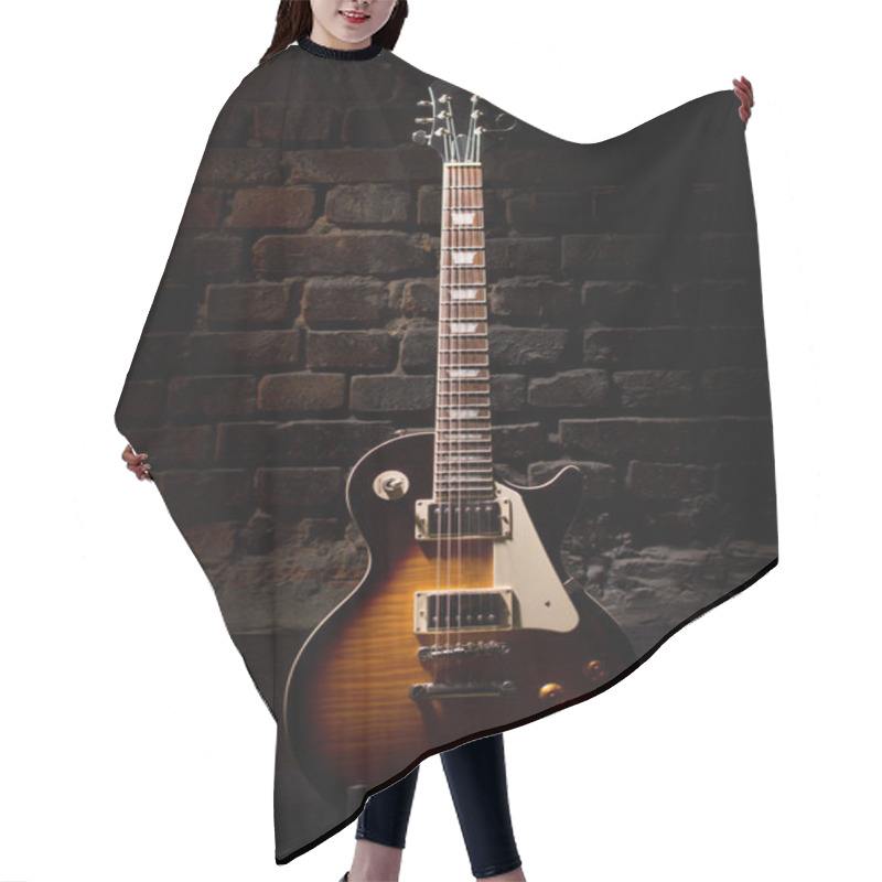 Personality  Guitar Electric Hair Cutting Cape