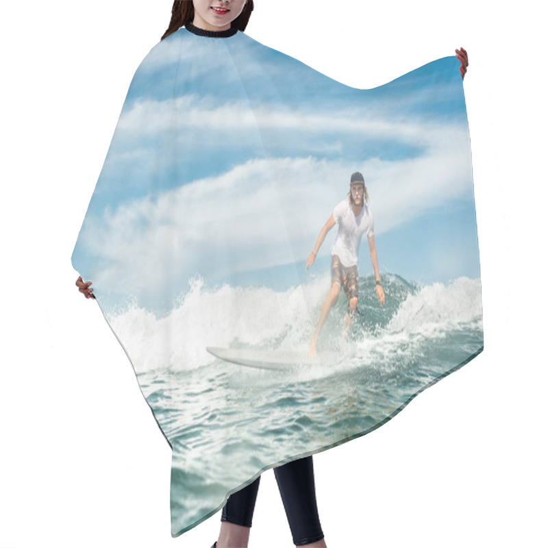 Personality  Surfing Hair Cutting Cape