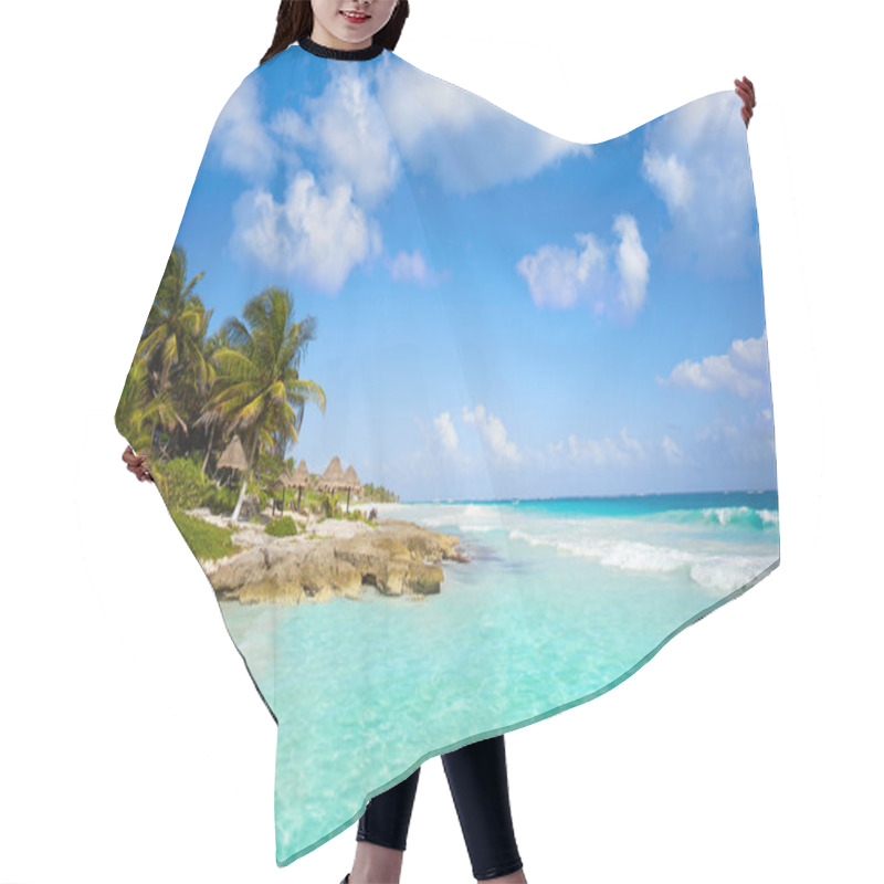 Personality  Tulum Caribbean Beach In Riviera Maya Hair Cutting Cape