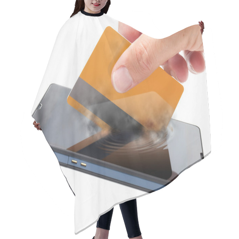 Personality  Mobile Payment Hair Cutting Cape