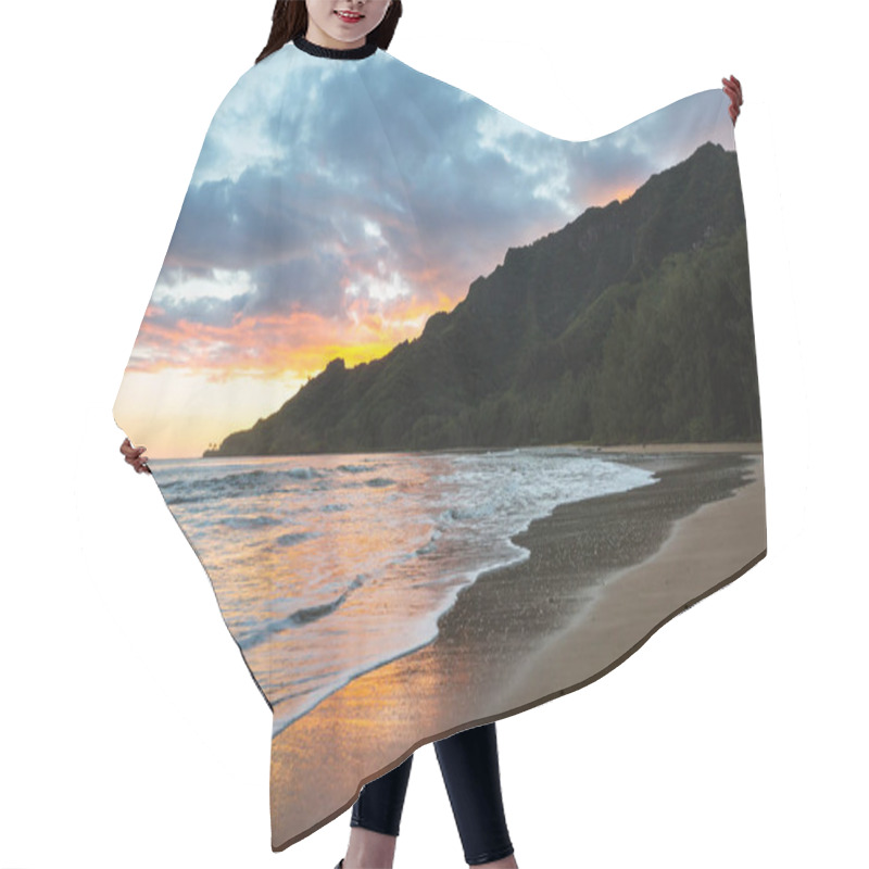 Personality  Amazing Hawaiian Beach Nature Landscape  Hair Cutting Cape