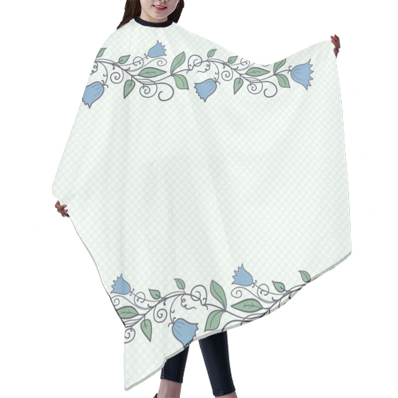 Personality  Flower Vector Design Elements Hair Cutting Cape