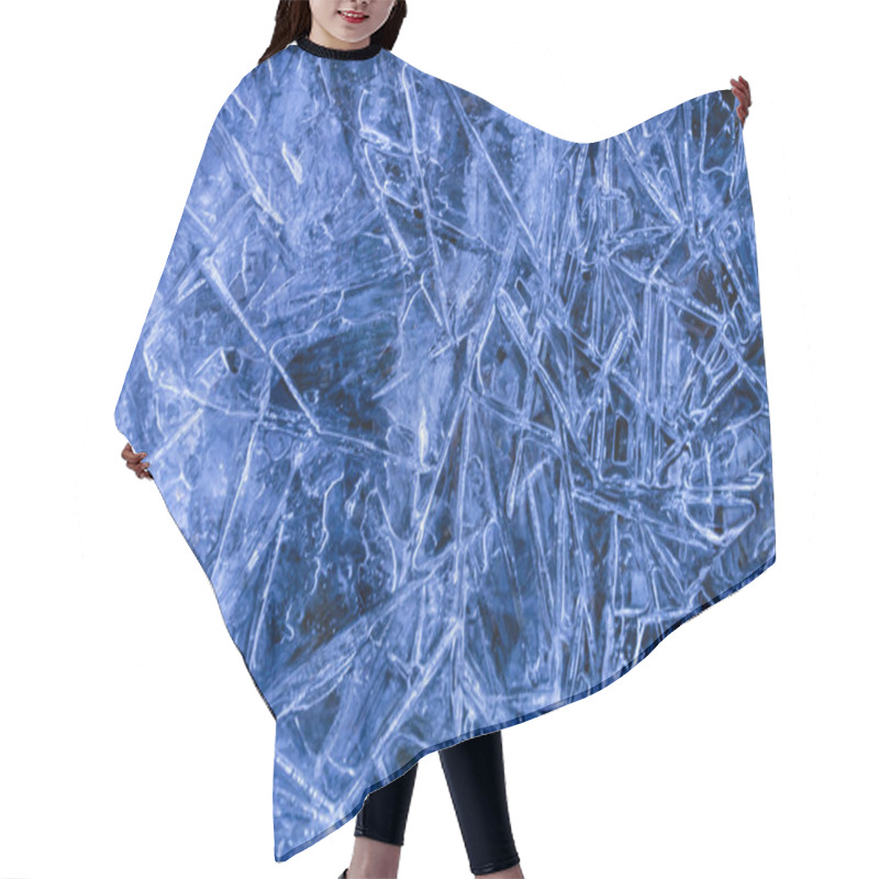 Personality  Ice Crystals Hair Cutting Cape