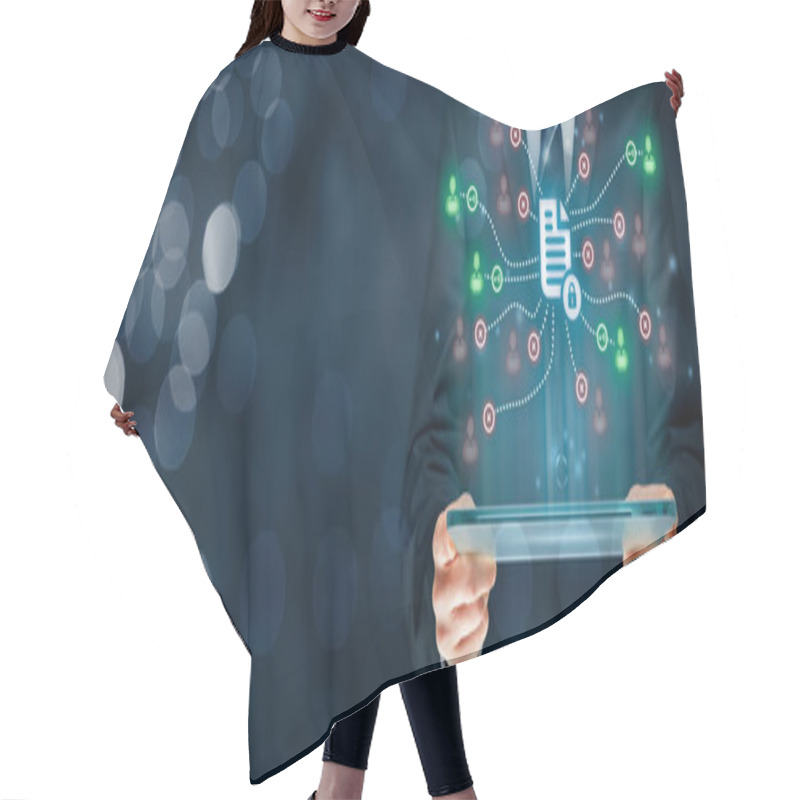 Personality  Data Management And Privacy Hair Cutting Cape