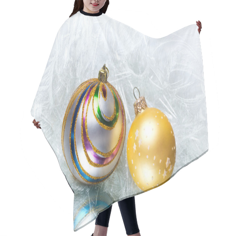 Personality  Christmas Decoration Hair Cutting Cape