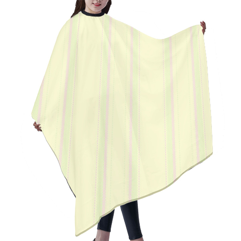 Personality  Delightful Pastel Stripe Pattern.  Perfect For Backgrounds, Stationery, Textile Design, And Spring/summer Projects.  Soft, Subtle Colors Create A Calming And Cheerful Mood. Hair Cutting Cape