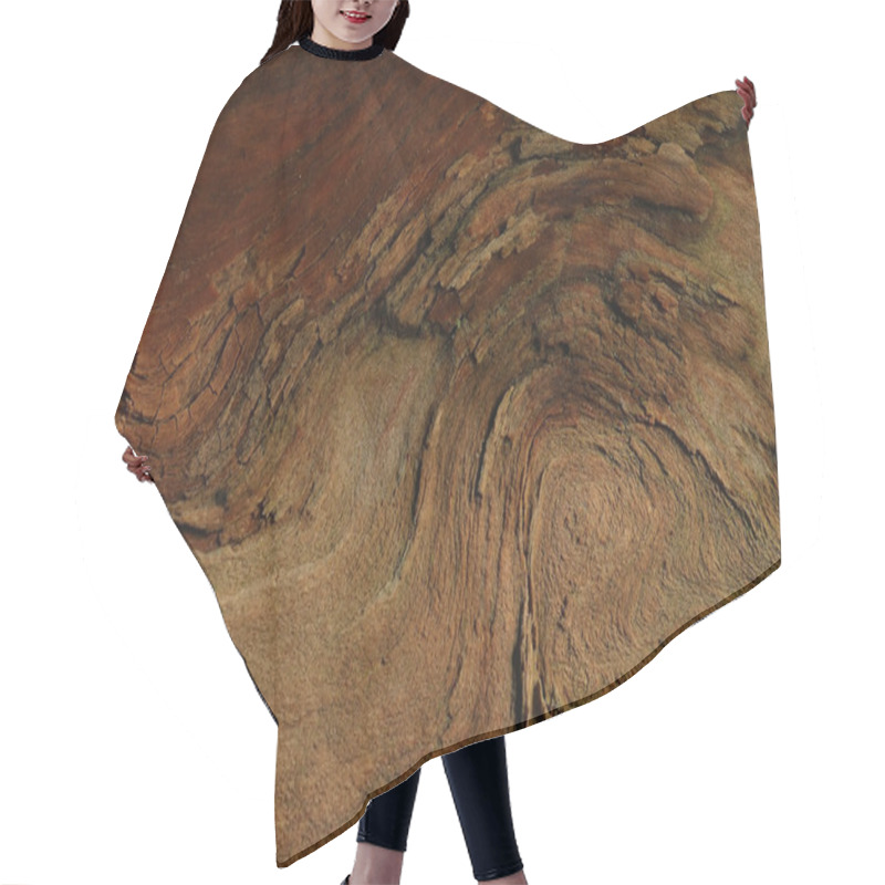 Personality  Texture Of Old Tree Hair Cutting Cape