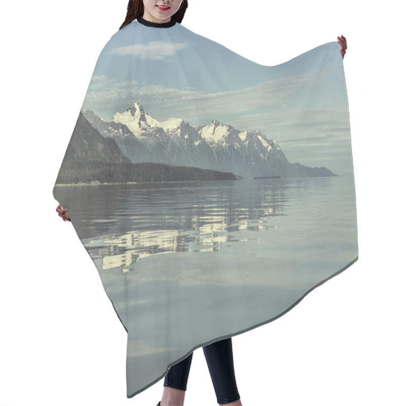 Personality  Blue Water Reflections Hair Cutting Cape