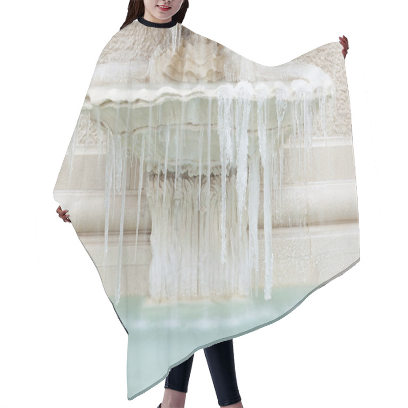 Personality  Frozen Fountain Hair Cutting Cape