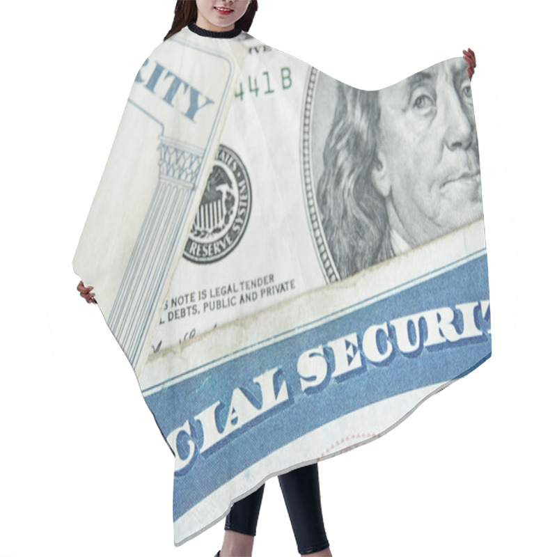 Personality  Social Security Cards Hair Cutting Cape