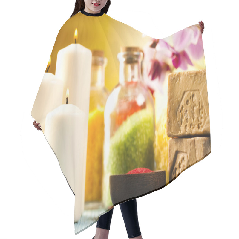 Personality  Spa, Organic Products Hair Cutting Cape