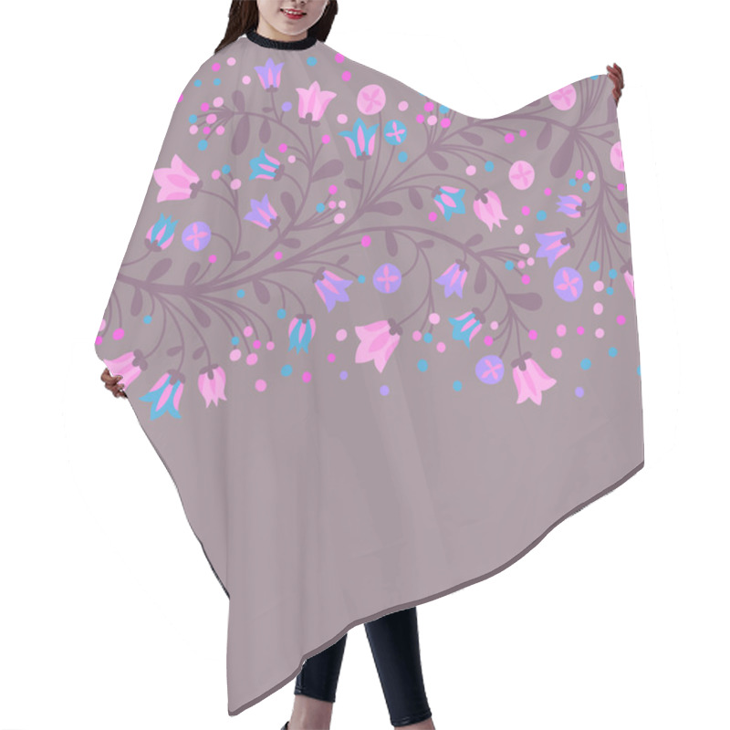 Personality  Flowering Branches Hair Cutting Cape