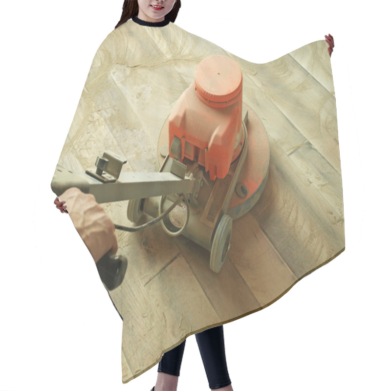 Personality  Floor Sanding Hair Cutting Cape