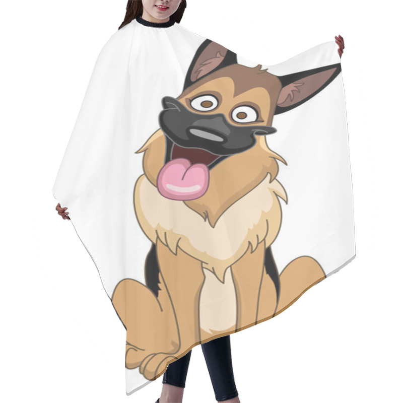 Personality  German Shepherd Dog Hair Cutting Cape