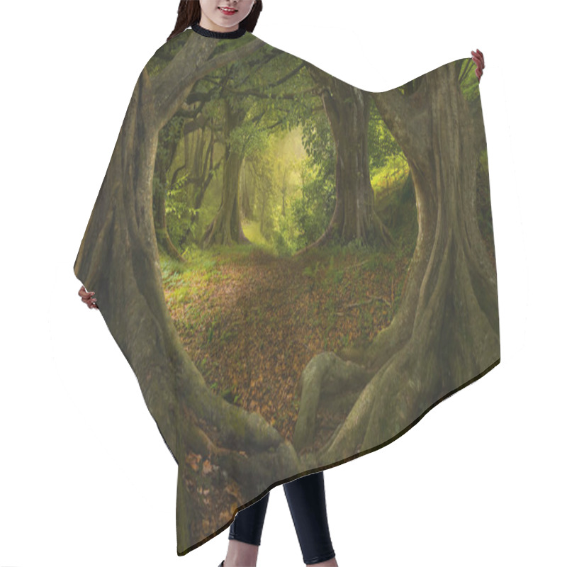 Personality  Tropical Rain Forest In Asia Hair Cutting Cape