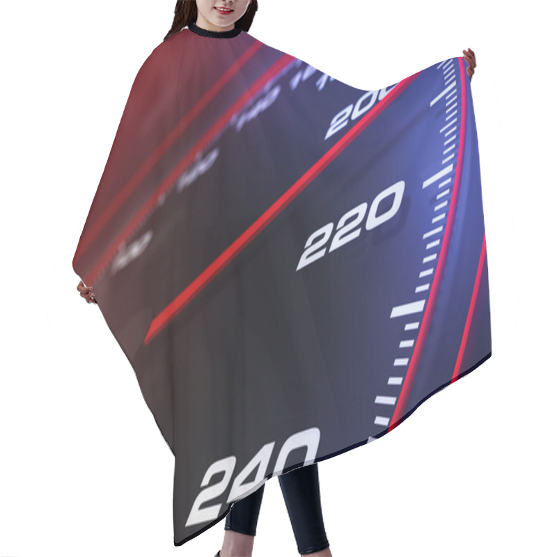 Personality  Speedometer0002 Hair Cutting Cape