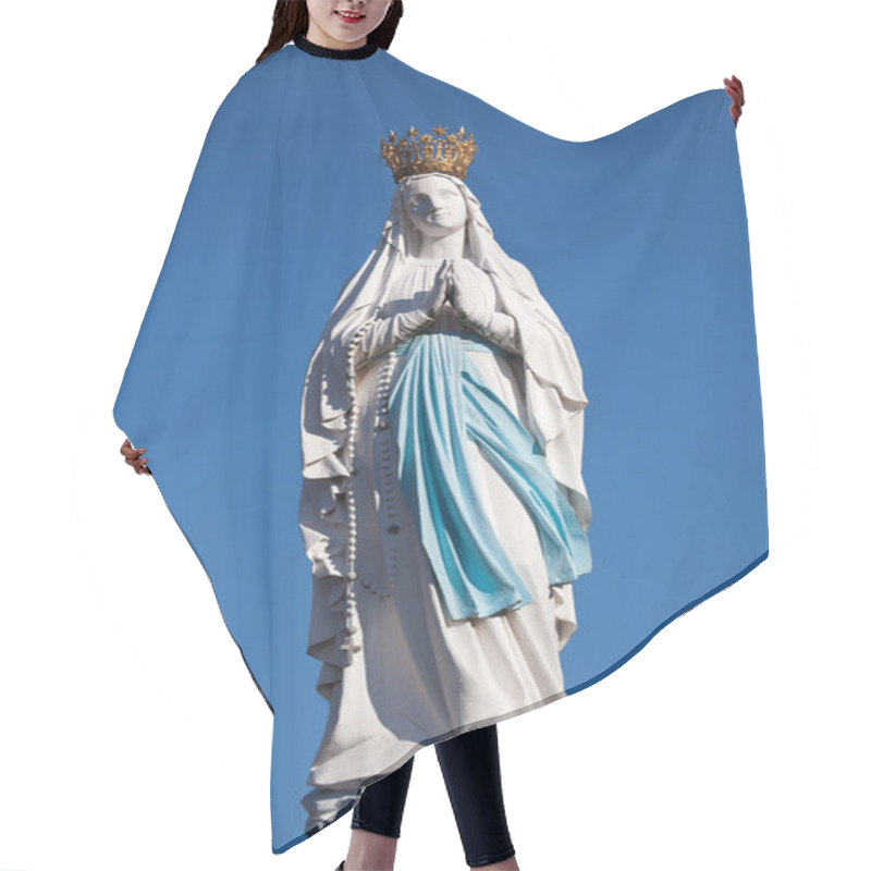 Personality  Virgin Of Lourdes, High Pyrenees, France Hair Cutting Cape