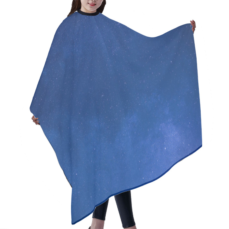 Personality  Bright Stars Shining In Night Sky, Space Concept  Hair Cutting Cape