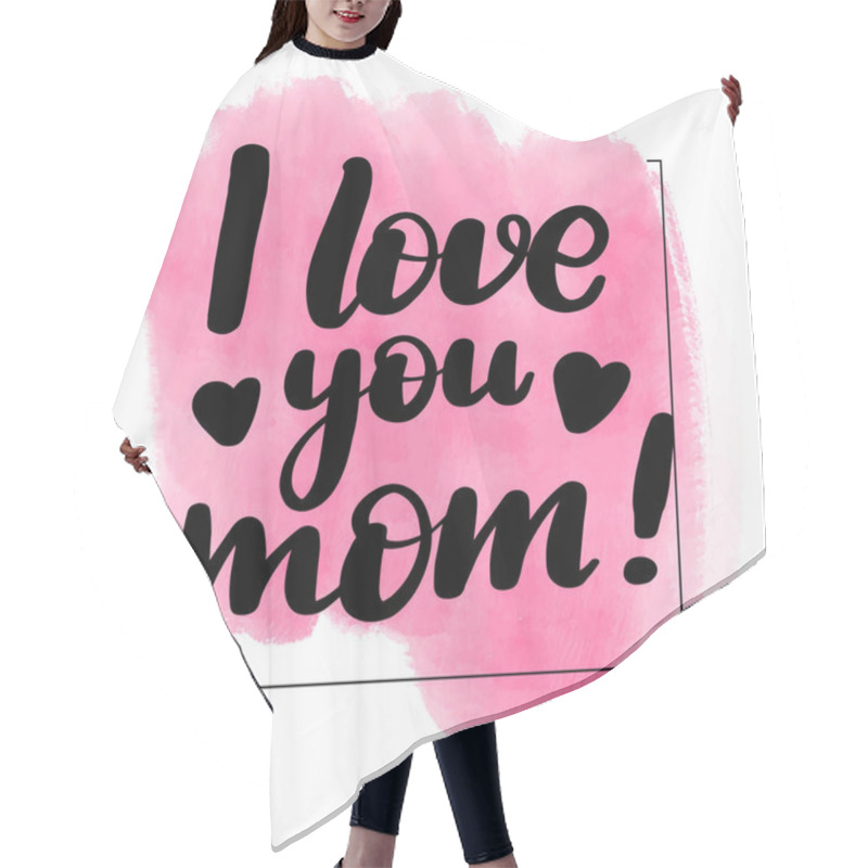 Personality  I Love You Mom Hair Cutting Cape