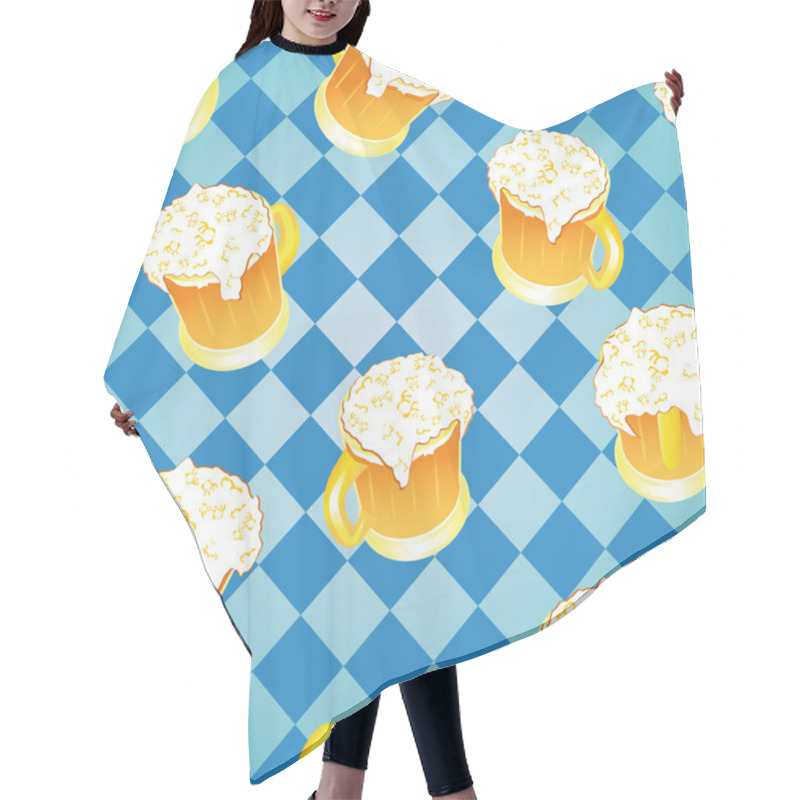 Personality  Oktoberfest Background. Beer Wallpaper. Hair Cutting Cape