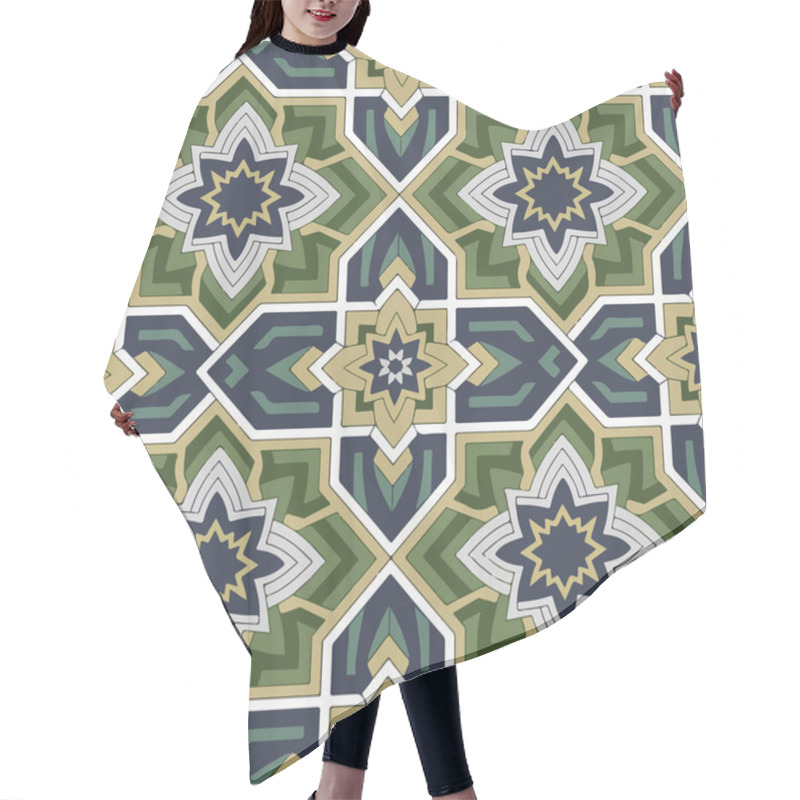 Personality  Artistic Symmetry In Middle Eastern Patterns. Hair Cutting Cape