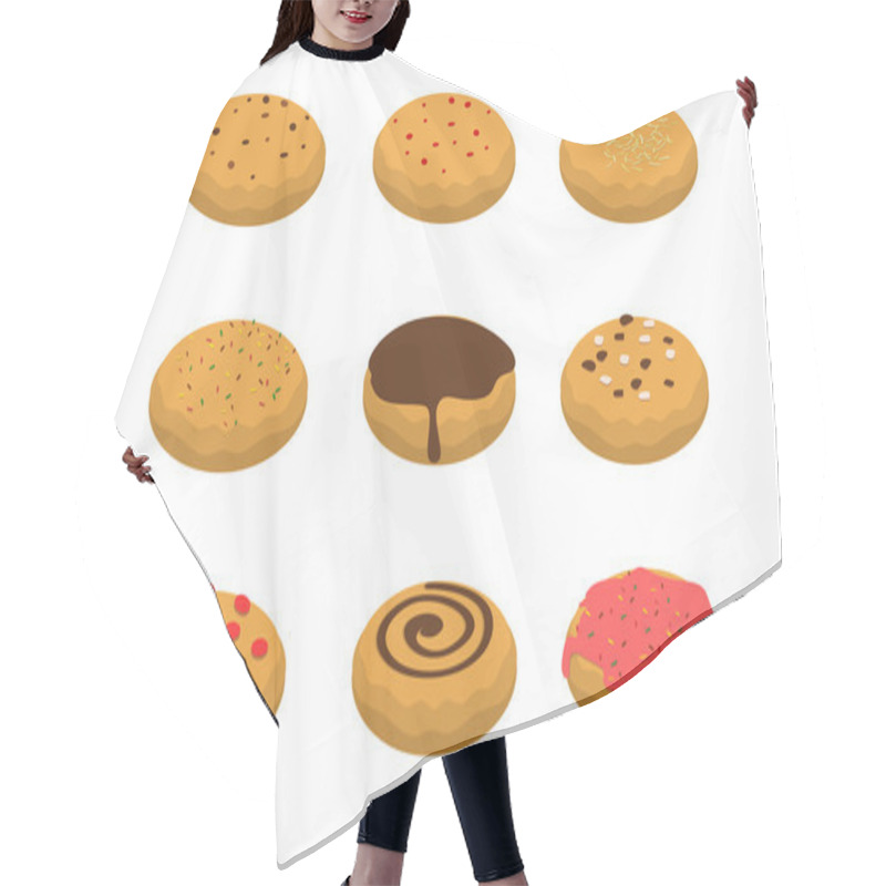 Personality  Cookies 2 Collection Set Hair Cutting Cape