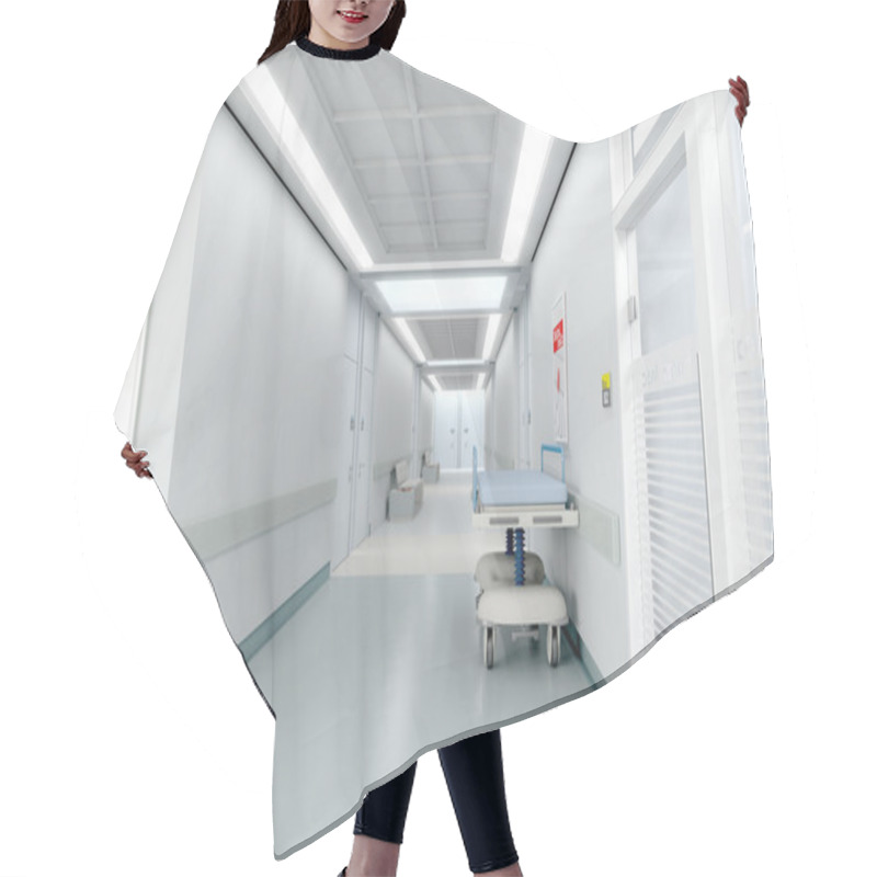 Personality  Hospital Corridor Hair Cutting Cape