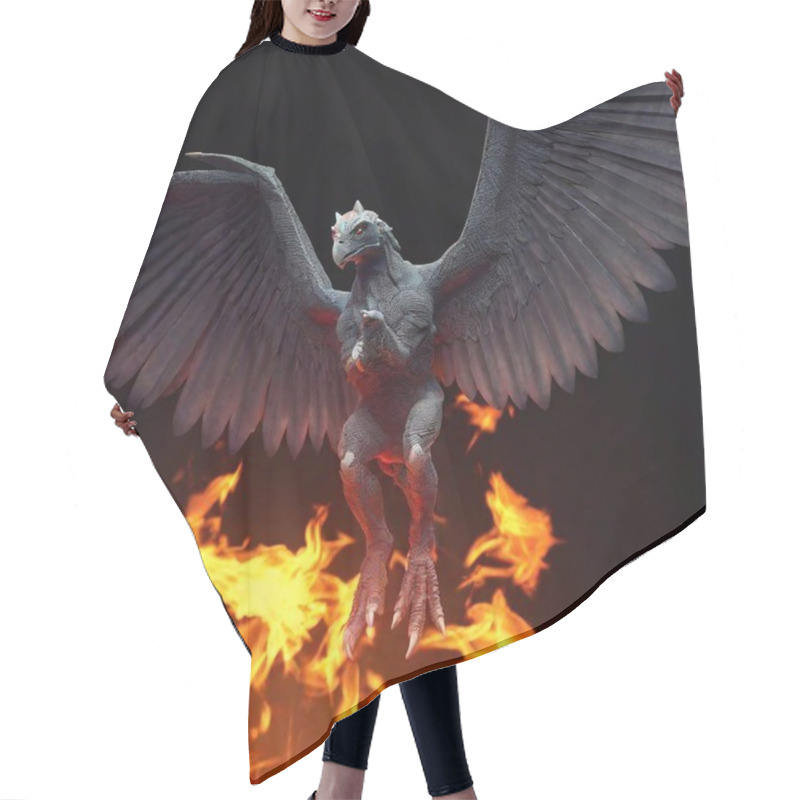 Personality  A High-resolution Ultrarealistic Image Of Expertly Designed 3D-modelled Wings Set Against A Stark Black Background. The Wings, Resembling Those Of A Mythical Creature Or Dragon, Are Intricately Detailed With A Texture Resembling Ancient Stone Or Hair Cutting Cape