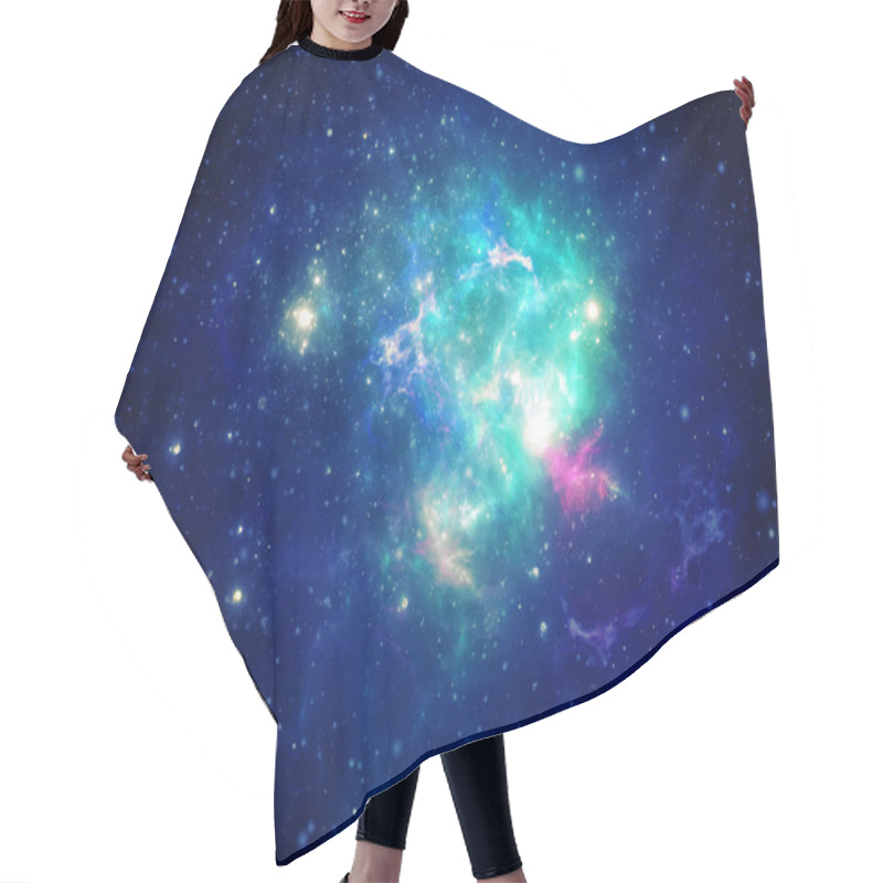 Personality  Deep Space Nebula Hair Cutting Cape