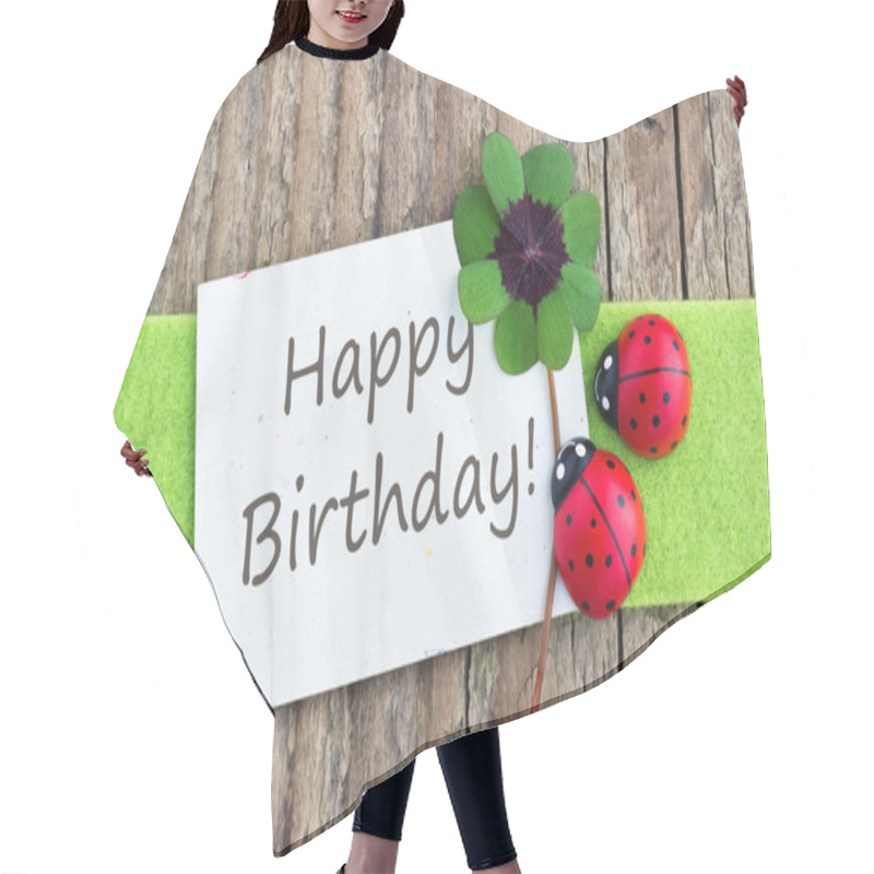 Personality  Happy Birthday Hair Cutting Cape