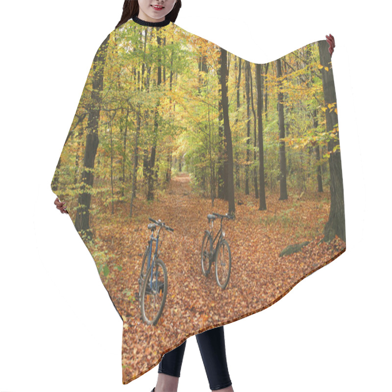 Personality  Bicycle Trip Hair Cutting Cape