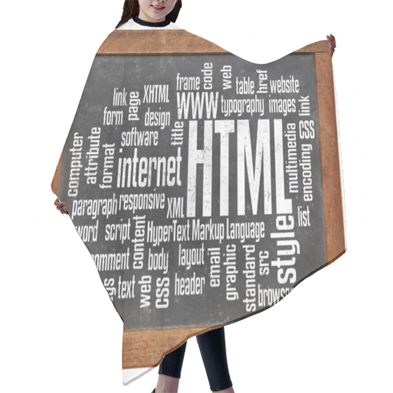 Personality  Html - Hypertext Markup Language Hair Cutting Cape