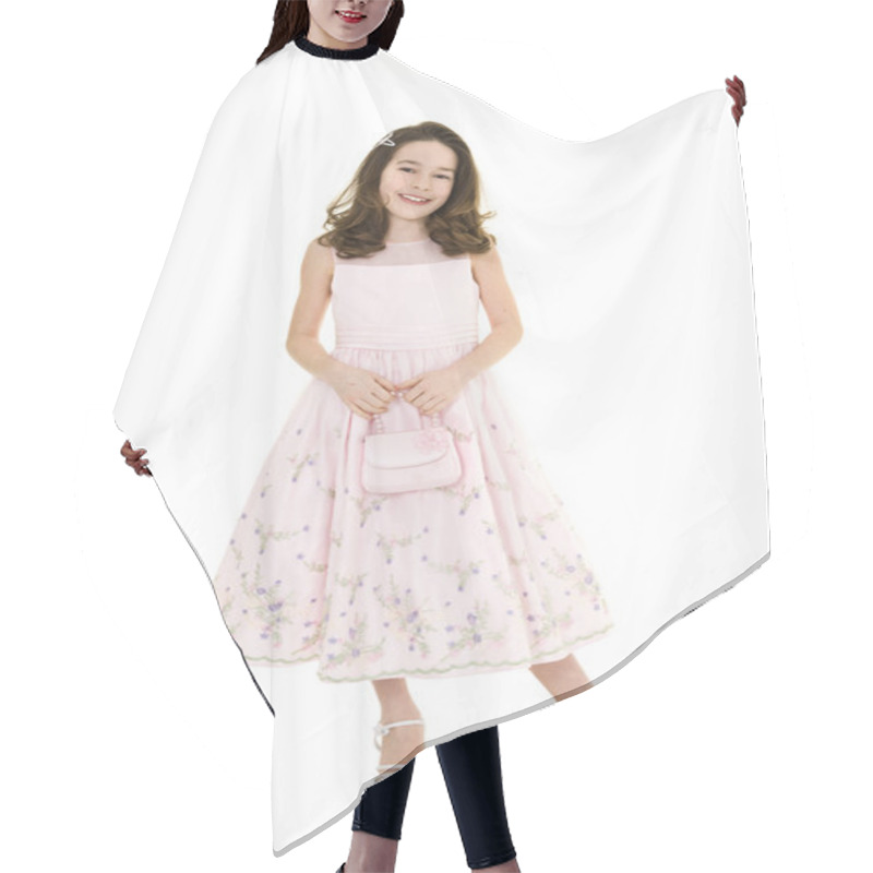 Personality  Young Girl Hair Cutting Cape