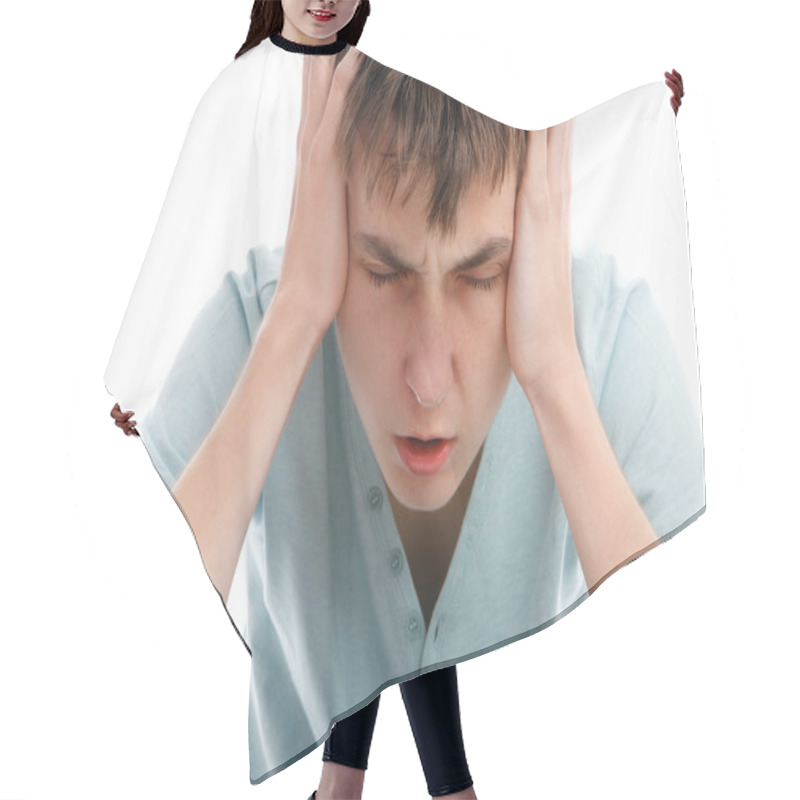 Personality  Headache Migrain Pain Angst Or Stress Hair Cutting Cape