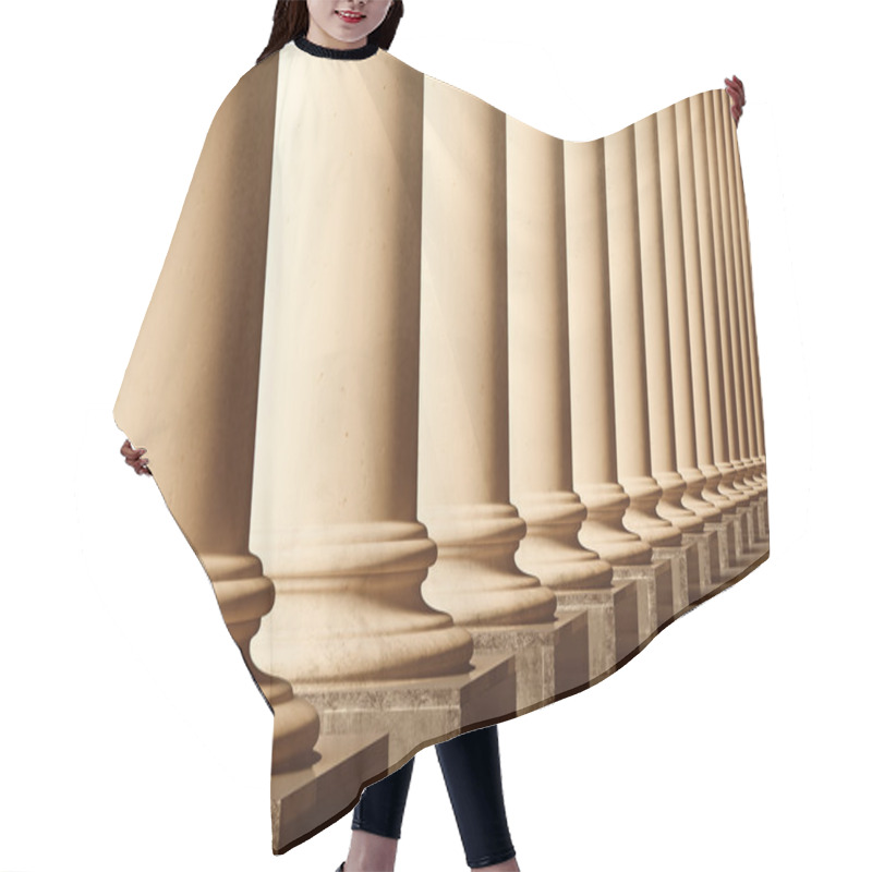 Personality  Old Columns Hair Cutting Cape