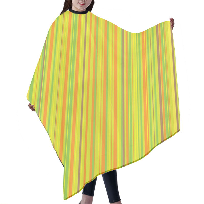 Personality  Striped Background. Seamless Hair Cutting Cape