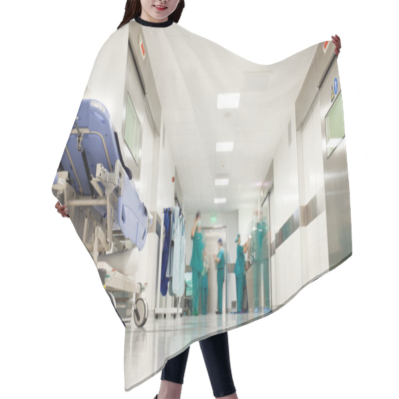 Personality  Hospital Surgery Corridor Hair Cutting Cape