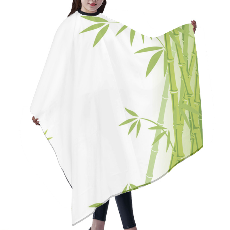 Personality  Bamboo Background Hair Cutting Cape