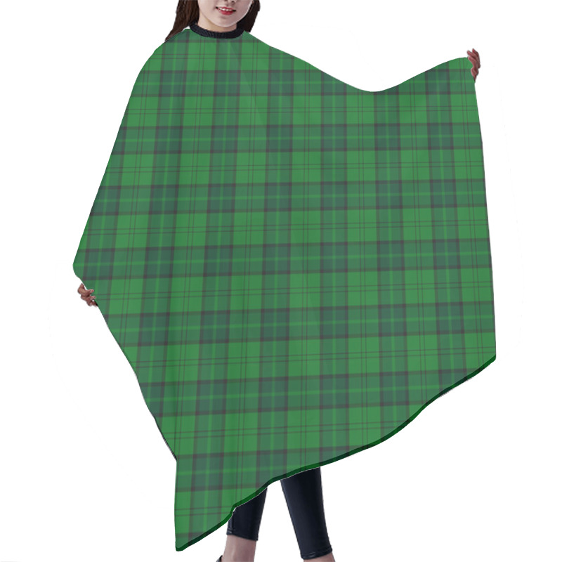 Personality  Clan Dunbar Hunting Tartan Hair Cutting Cape