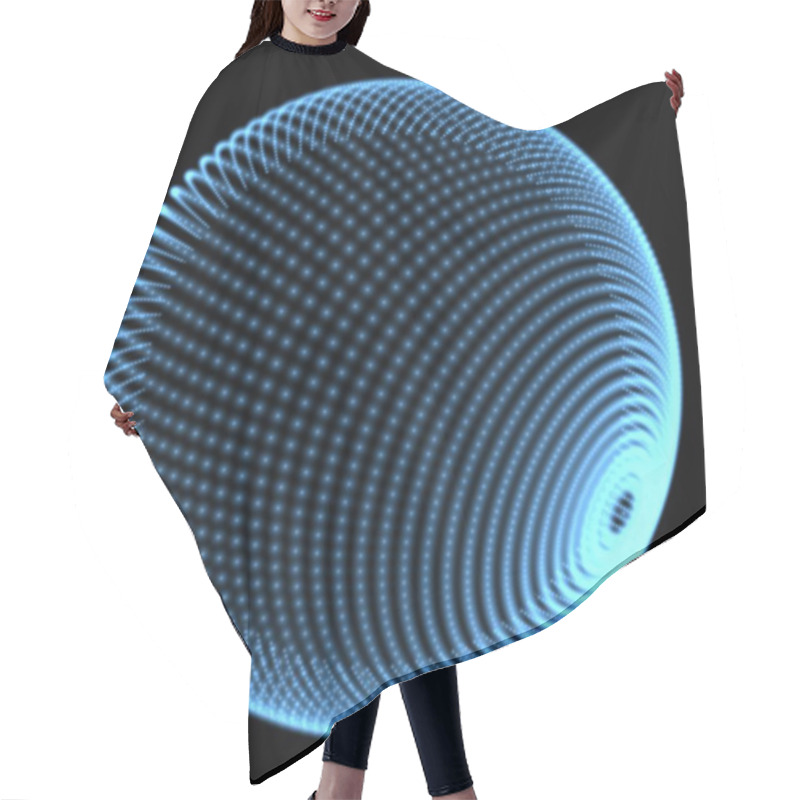 Personality  HALO SPHERE BLUE - Holo Hair Cutting Cape