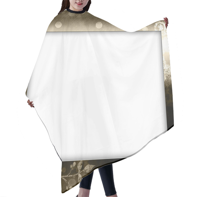 Personality  Photo Frame Hair Cutting Cape