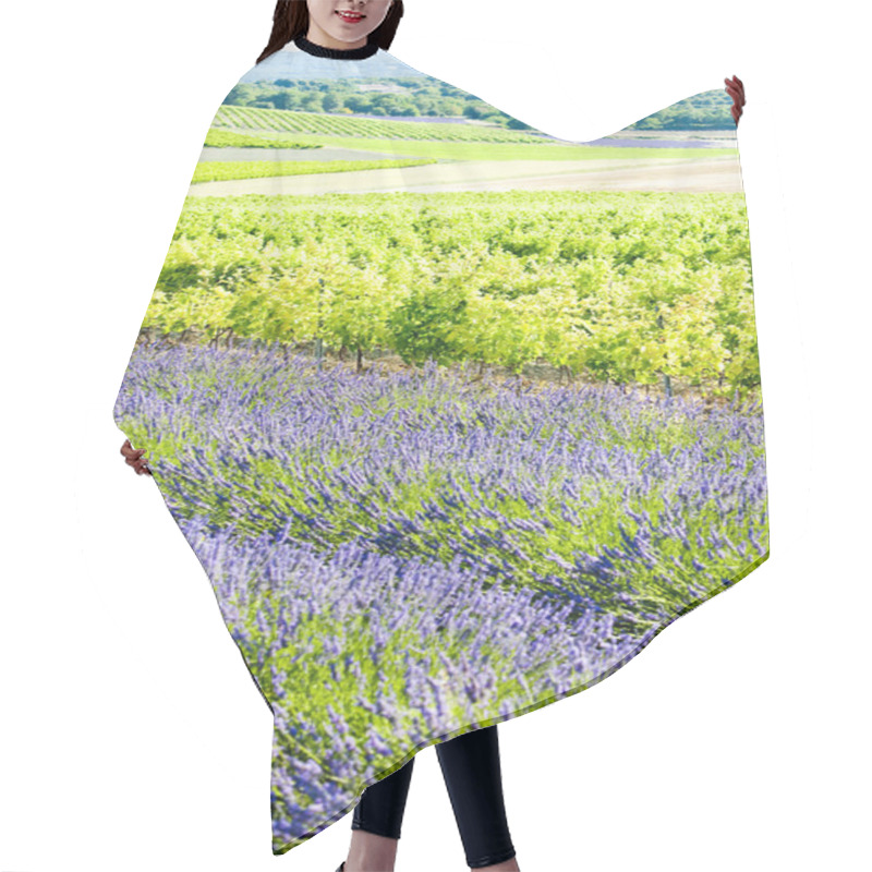 Personality  Lavender Field Hair Cutting Cape