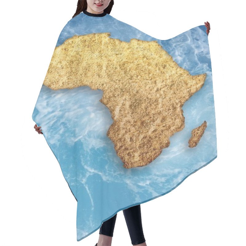 Personality  Drought In Africa Hair Cutting Cape