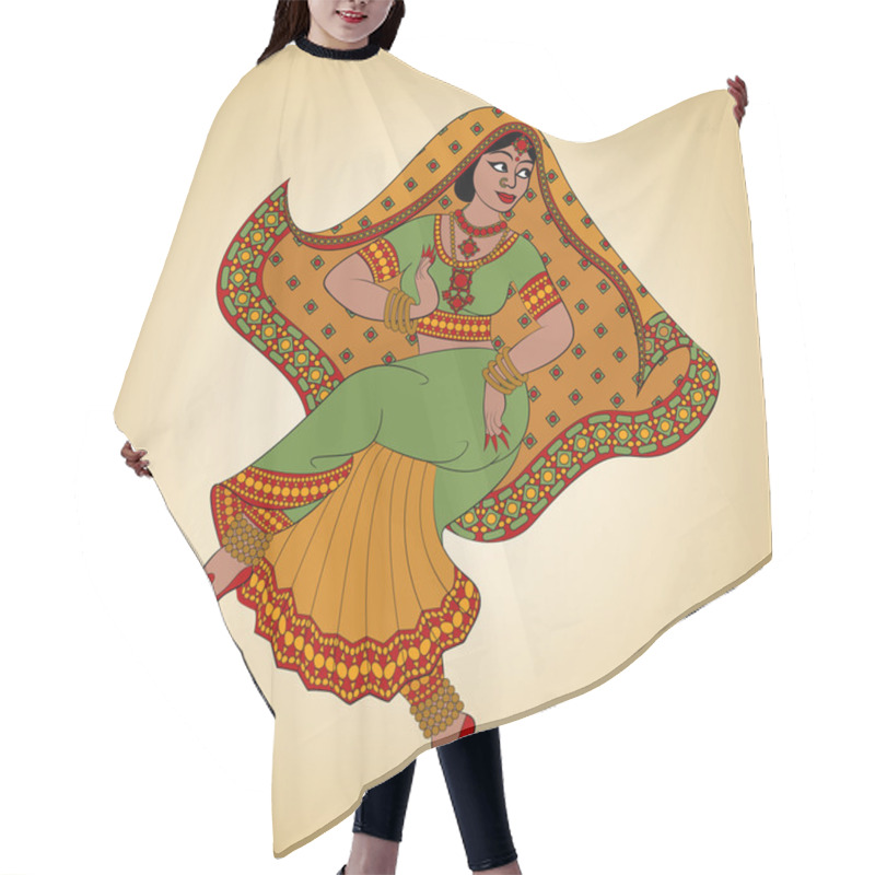 Personality  Indian Woman Hair Cutting Cape