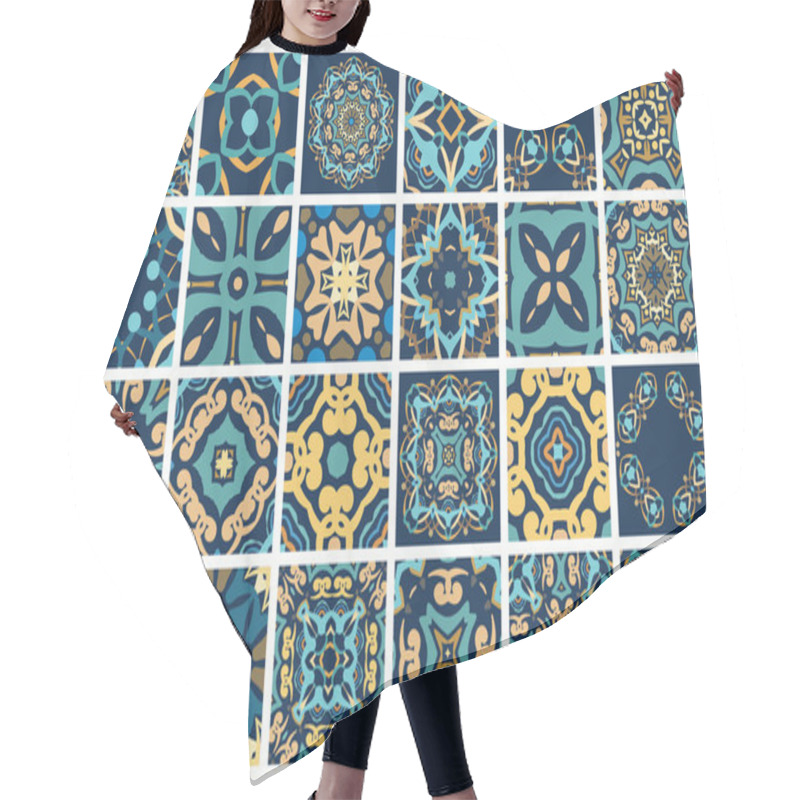 Personality  Arabic Decorative Tiles Hair Cutting Cape