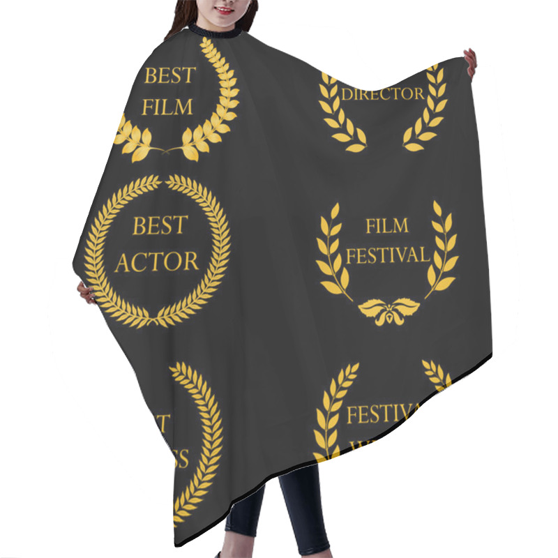 Personality  Film Awards Golden Laurel  Hair Cutting Cape